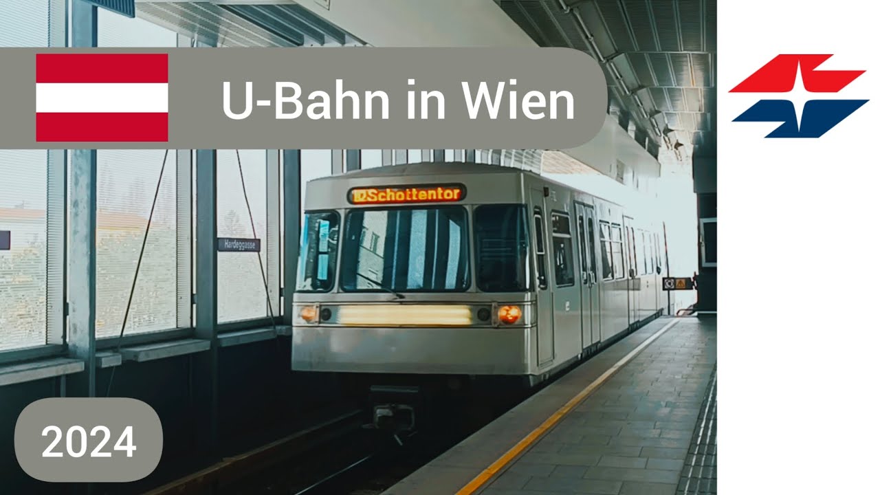 🇦🇹Metrók Bécsben/U-Bahn in Wien/Metro in Vienna (U2 U3)🇦🇹
