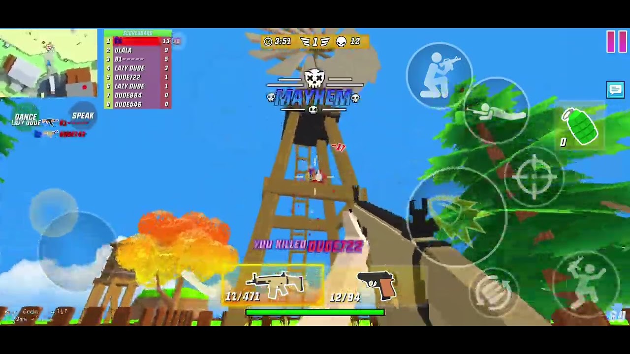 Dude Theft Wars Multiplayer Battle