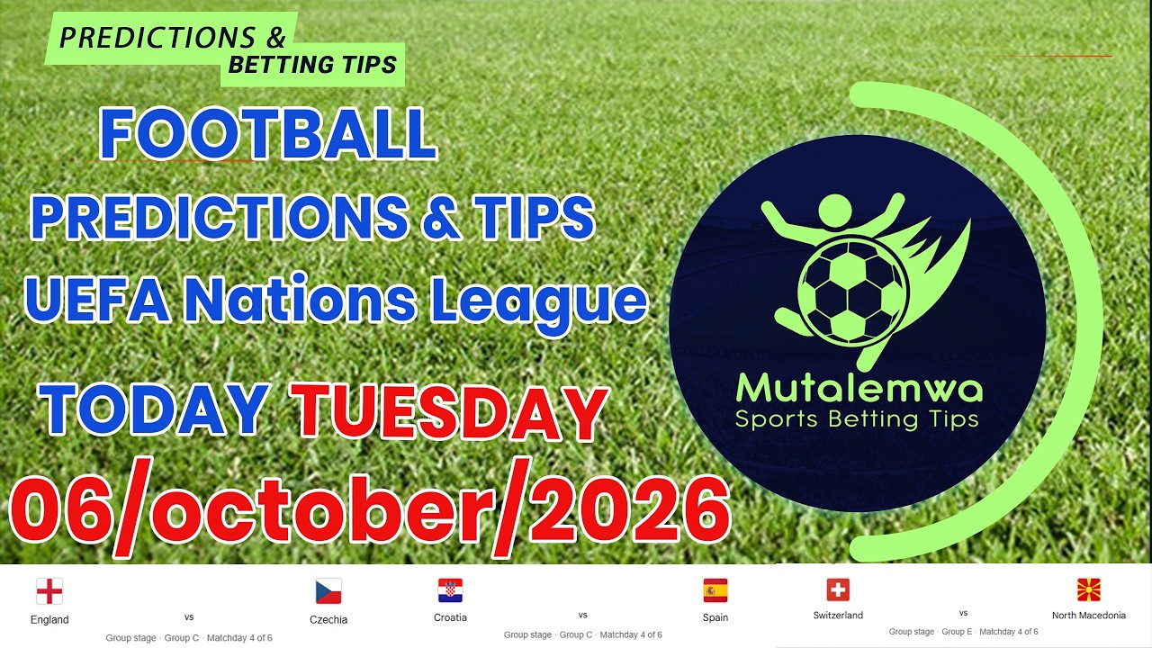 FOOTBALL PREDICTIONS TODAY 06/10/2026 SOCCER PREDICTIONS |BETTING TIPS, #betting@sports betting tips