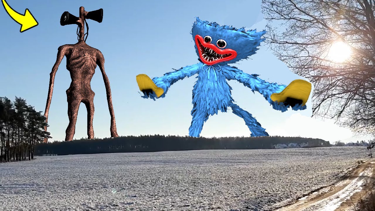 HUGGY WUGGY SPOTKAŁ SIĘ Z SIREN HEAD i STAŁO SIĘ TO... w PRAWDZIWYM ŻYCIU!
