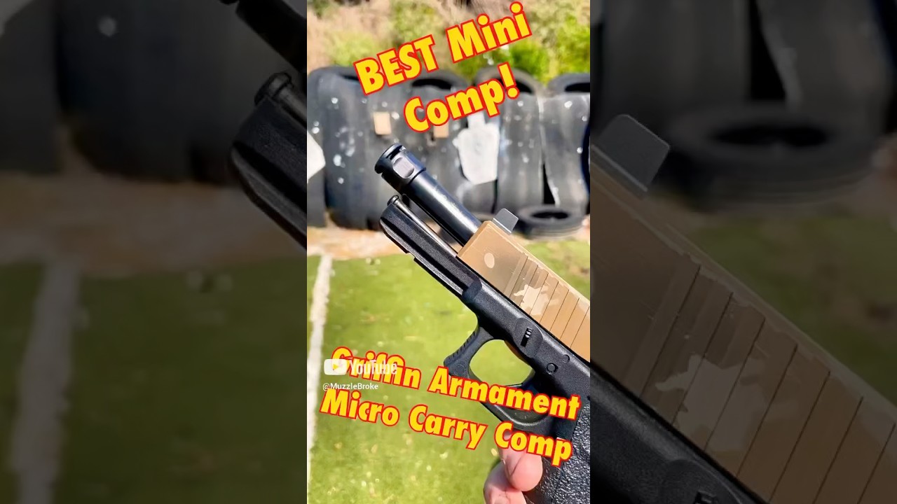 BEST Mini Comp! Griffin Armament Micro Carry Comp ​⁠ #shorts #edc