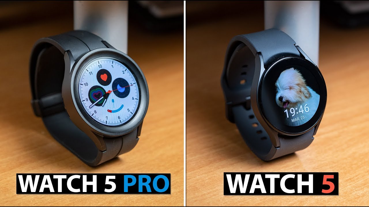 🔥 Samsung Galaxy Watch 5 Pro vs Samsung Galaxy Watch 5 COMPARATIVA en ESPAÑOL 🥊 ¿Cuál comprar?