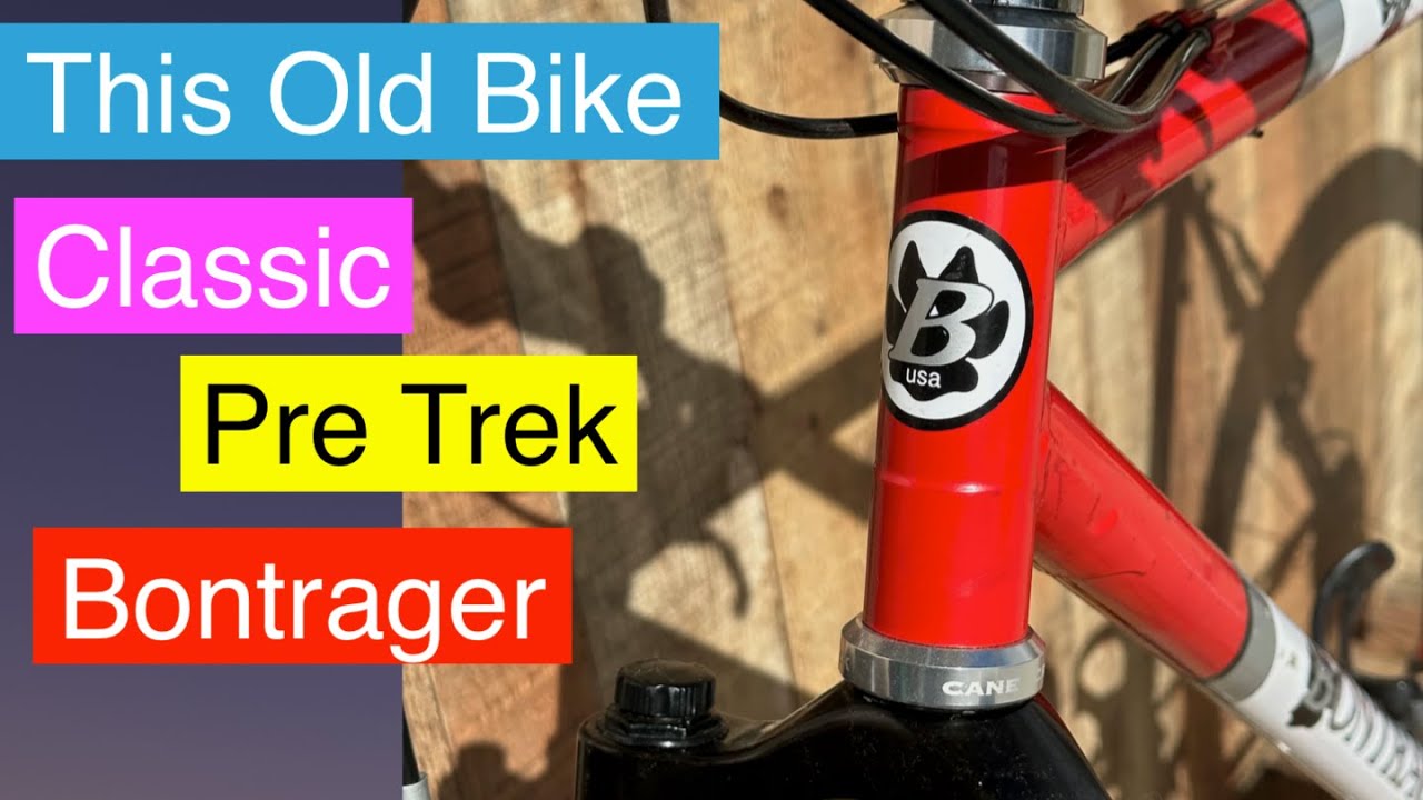 90's (Pre Trek) Bontrager Race Lite Mountain Bike Review - Made in Santa Cruz