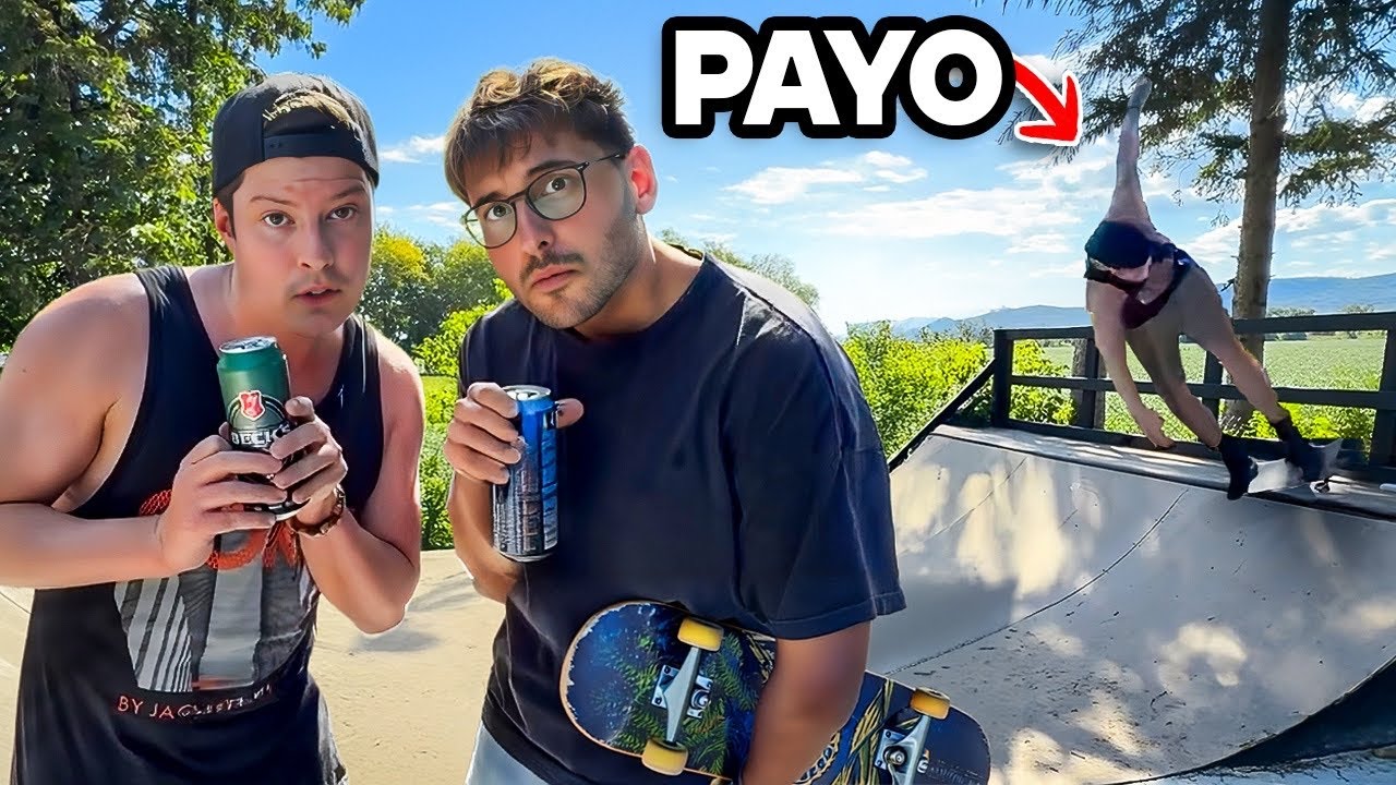 Payo reprend le skate après 6 ans... sur MA rampe