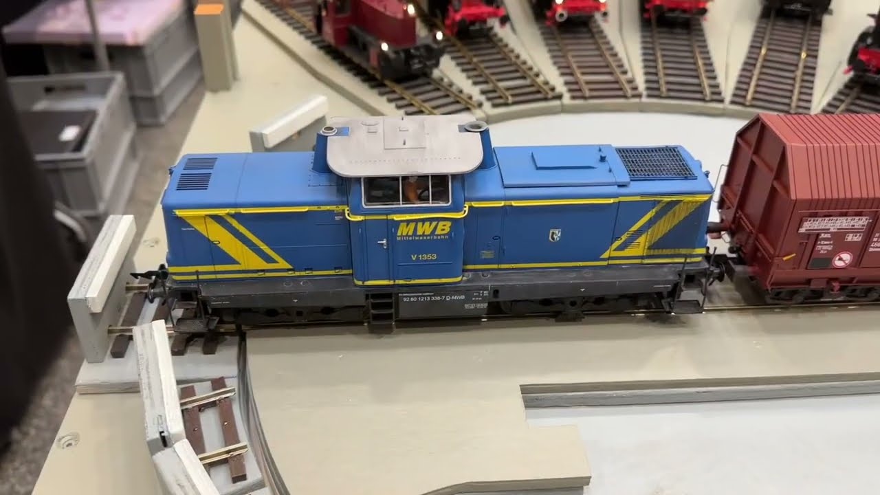 0 Gauge Layout Kölln-Reisiek at Model Railroad Exhibition in Hamburg-Bergedorf
