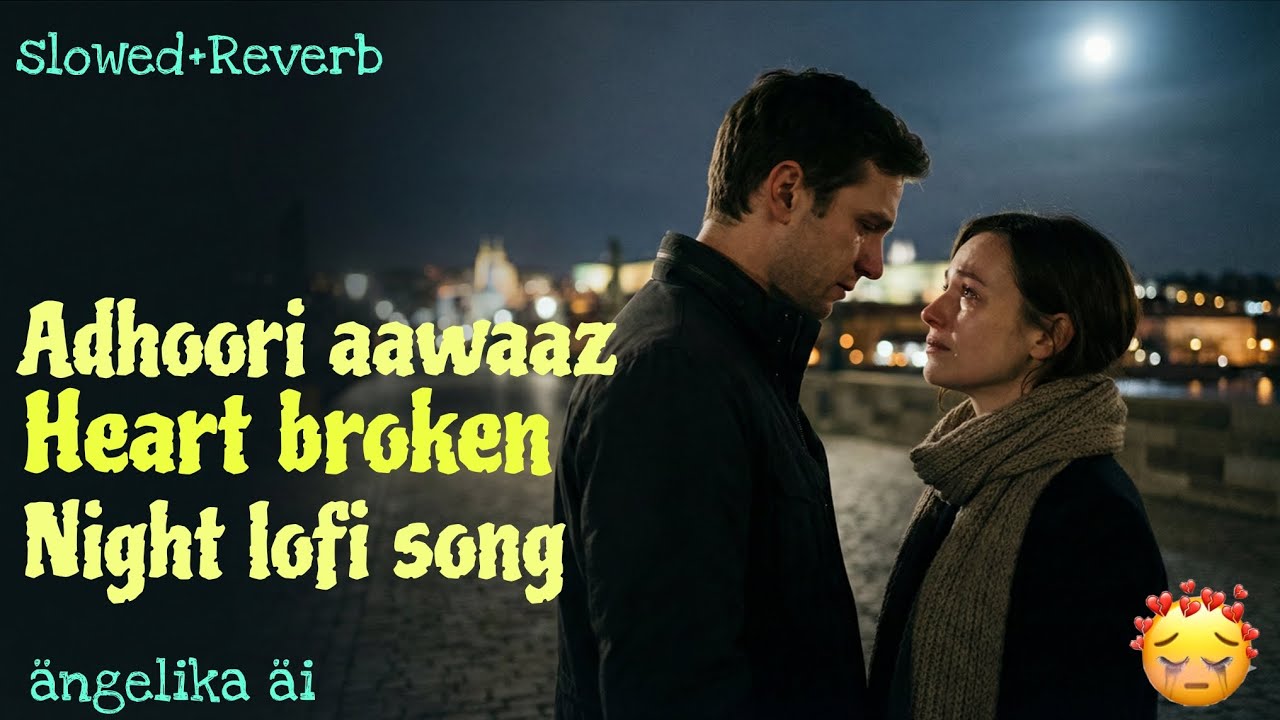 Adhoori Aawaaz 🖤 | Jo Kabhi Sunai Nahi Di | Sad Night Lofi #sadlofi #slowedandreverb #viral 