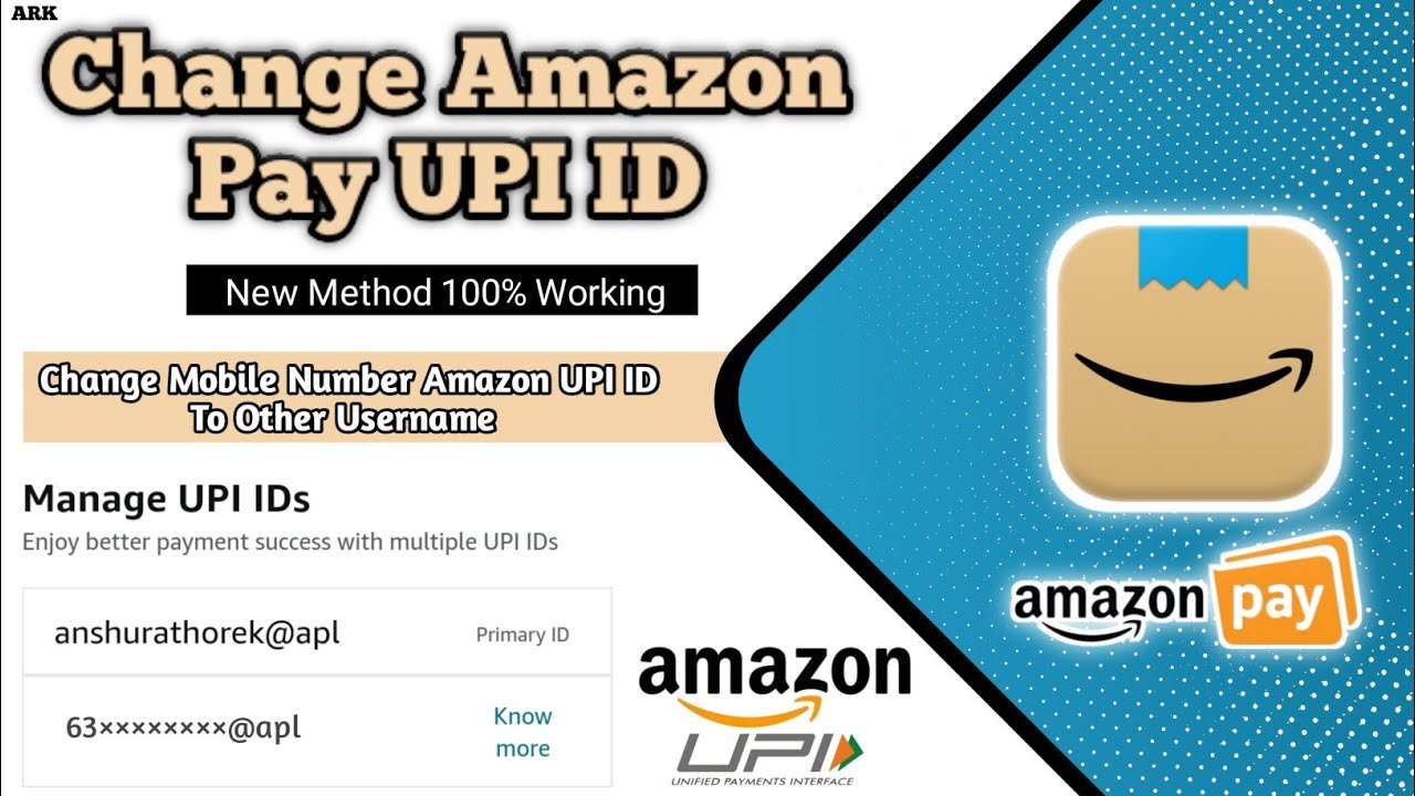 How to Change Your Amazon Pay UPI ID Username | New Method