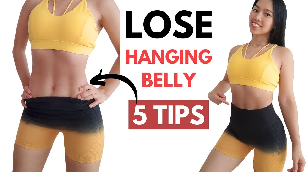 5 Tips to effectively lose hanging belly post pregnancy, best lower abs workout for mom's belly