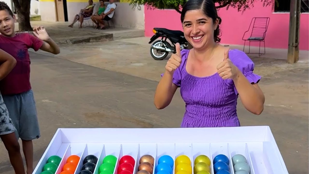 Jogo das bolinhas coloridas.