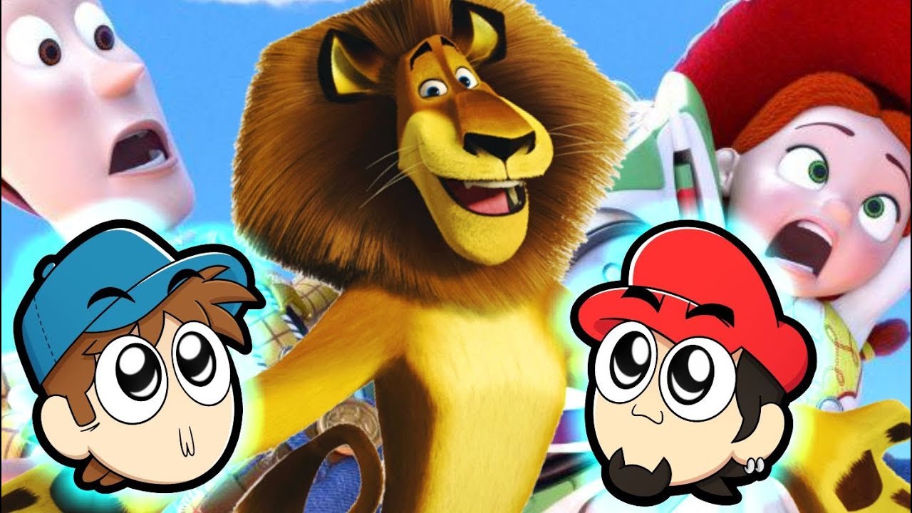 TEORIAS DE TOY STORY 4 ENQUANTO JOGA MADAGASCAR 2 ???