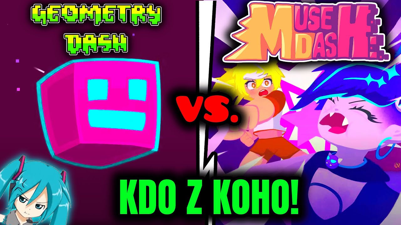 SOUBOJ RYTMICKÝCH HER V GEOMETRY DASH!