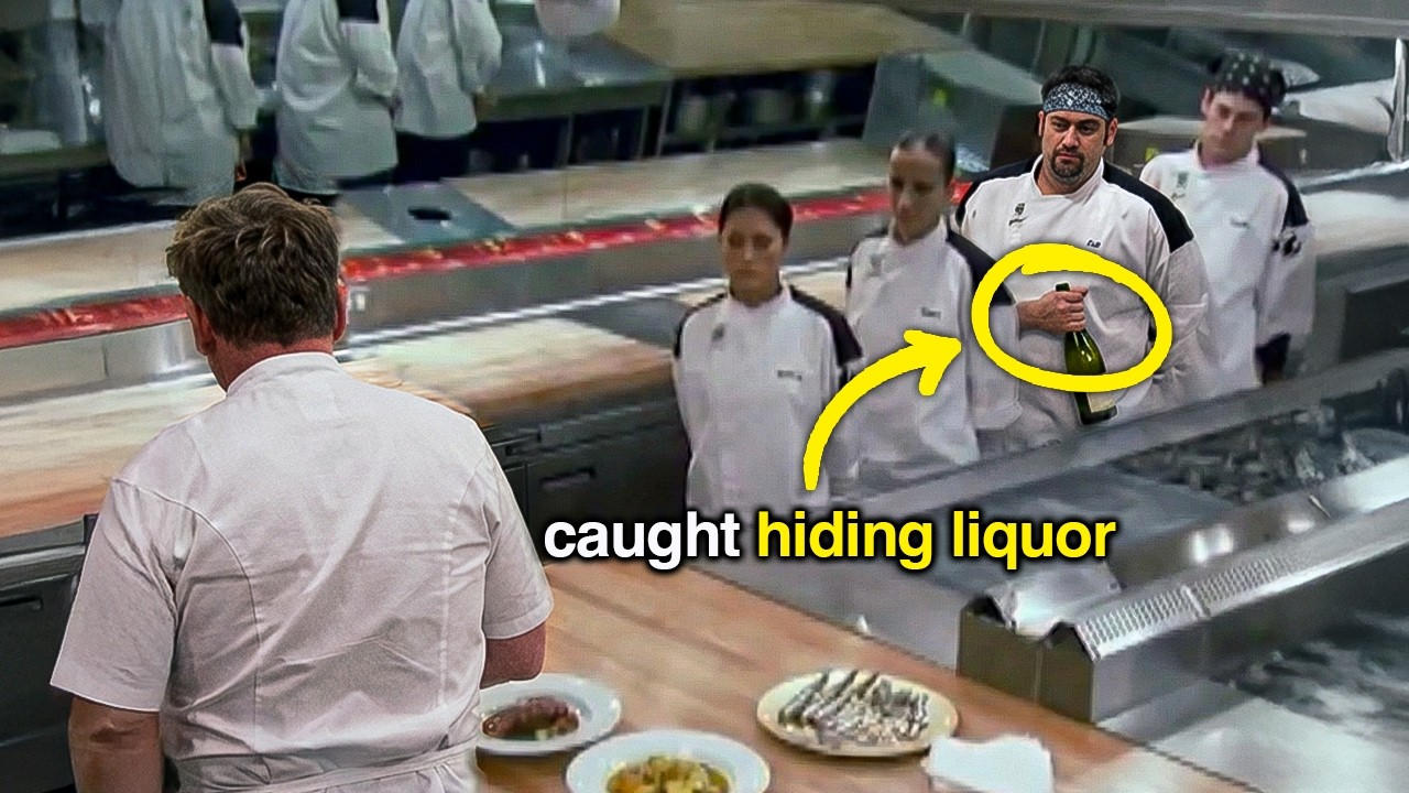 When IDIOT Chefs Realize They've Been Caught Cheating on Hell's Kitchen