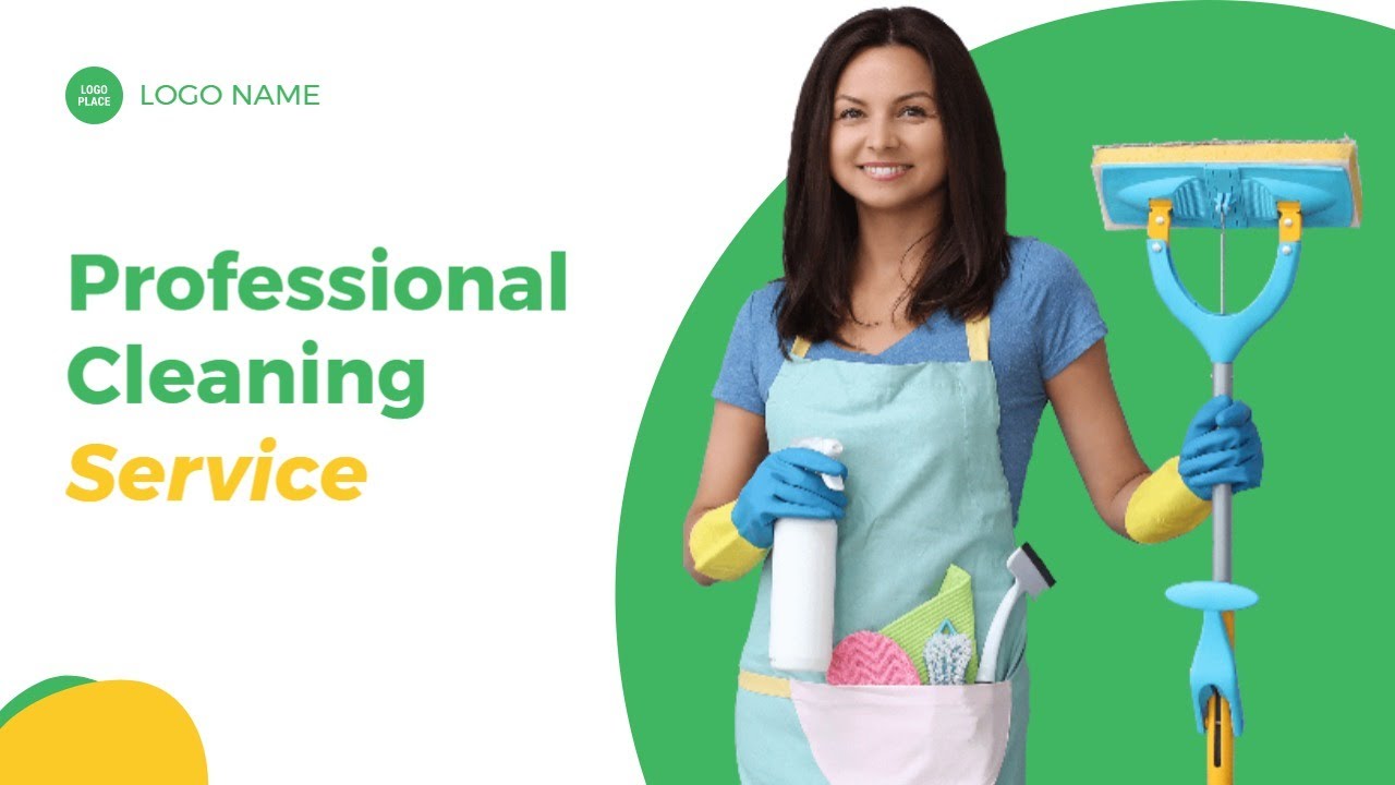 Free Cleaning Services Ad Video Template (Customizable) - FlexClip