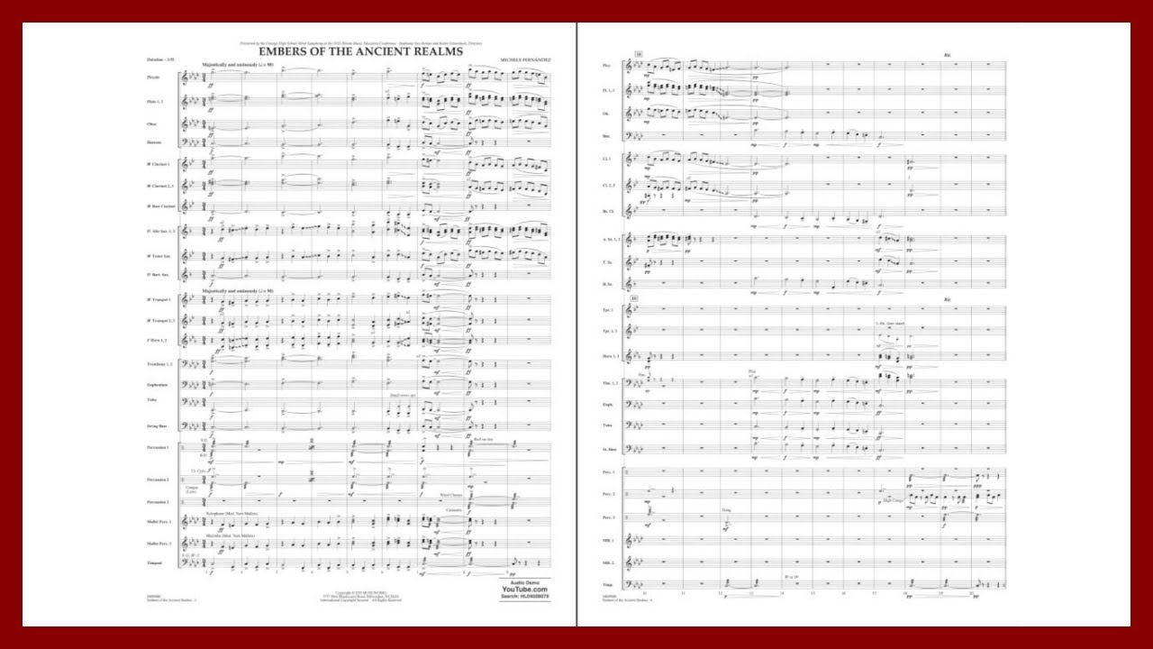 Embers of the Ancient Realms by Michele Fernández | Band Original