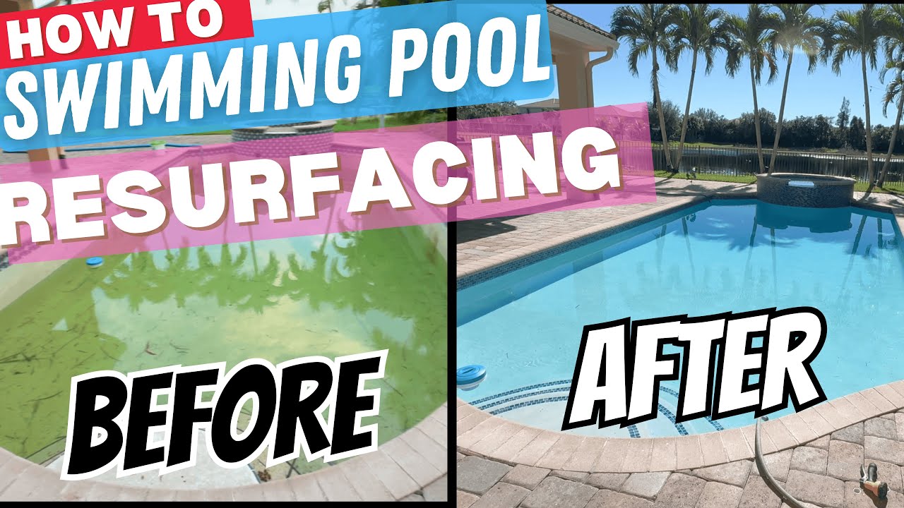 Pool Resurfacing Full video with Best Tips - Must Watch