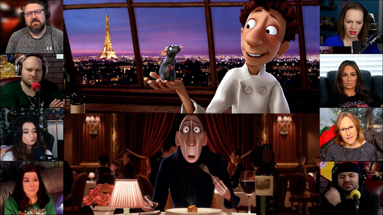 Anton Ego Taste Ratatouille | Reaction Mashup | #ratatouille