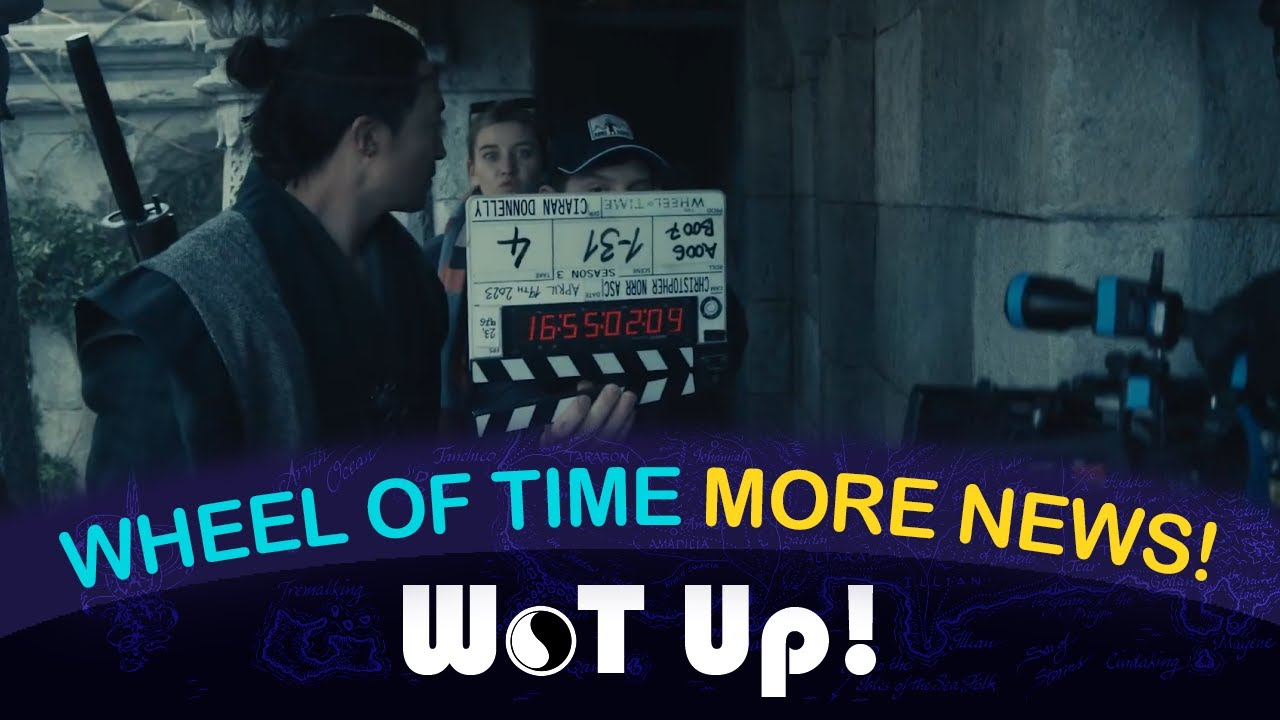 Wheel of Time Season 3 Blooper reel! Also news, and numbers!