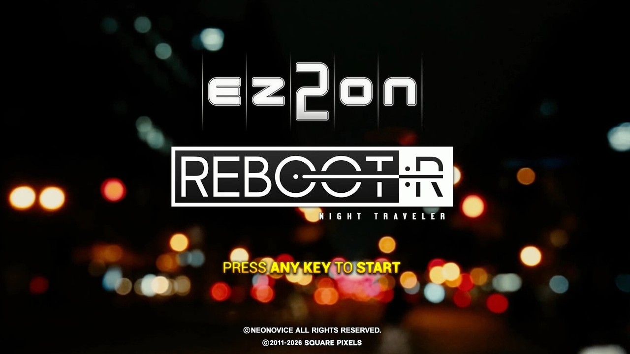 Play a new DLC 【EZ2ON REBOOT : R】 NIGHT TRAVELER (NT) DLC