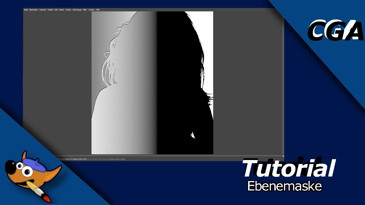 Gimp 2.10 Ebenenmaken erkl&auml;rt Deutsch