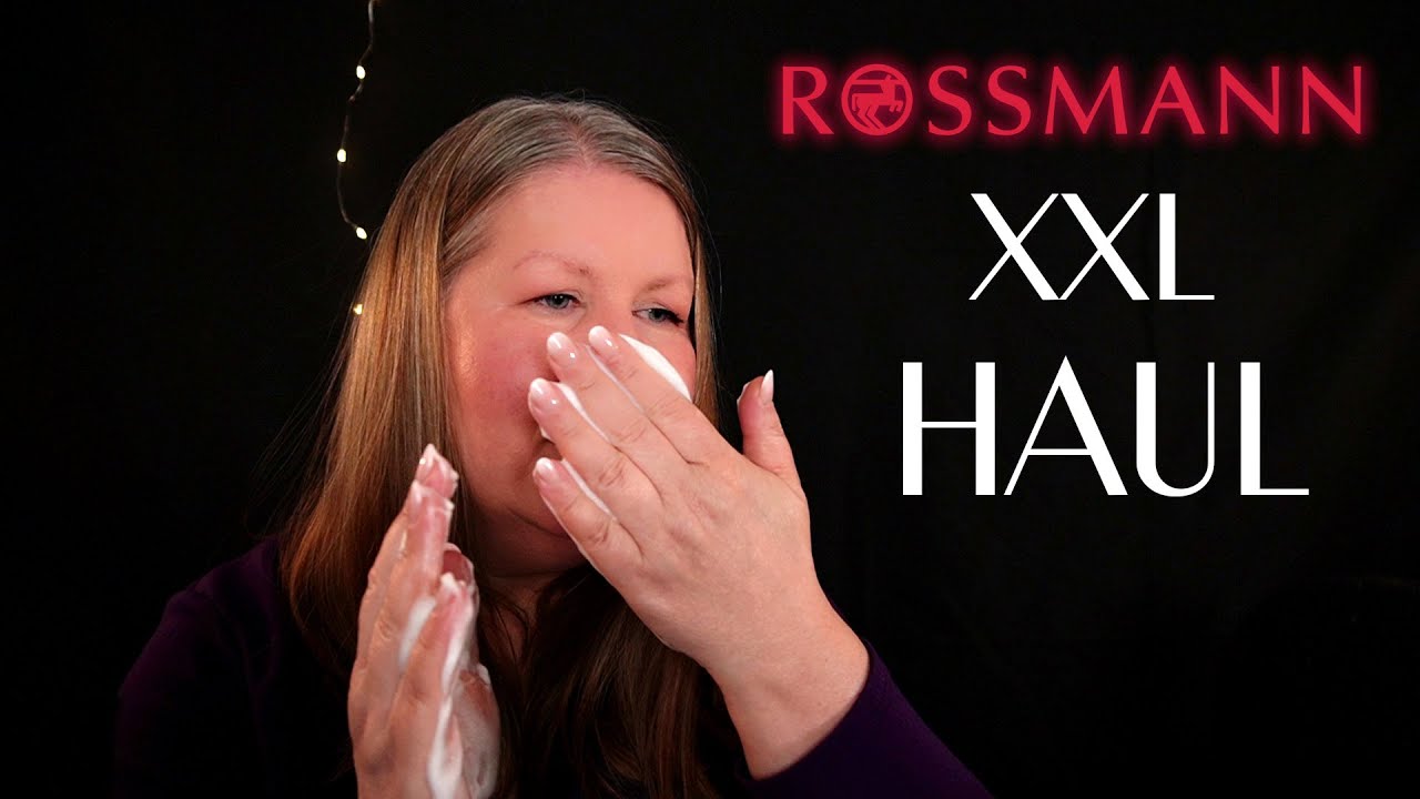 ASMR XXL ROSSMANN HAUL