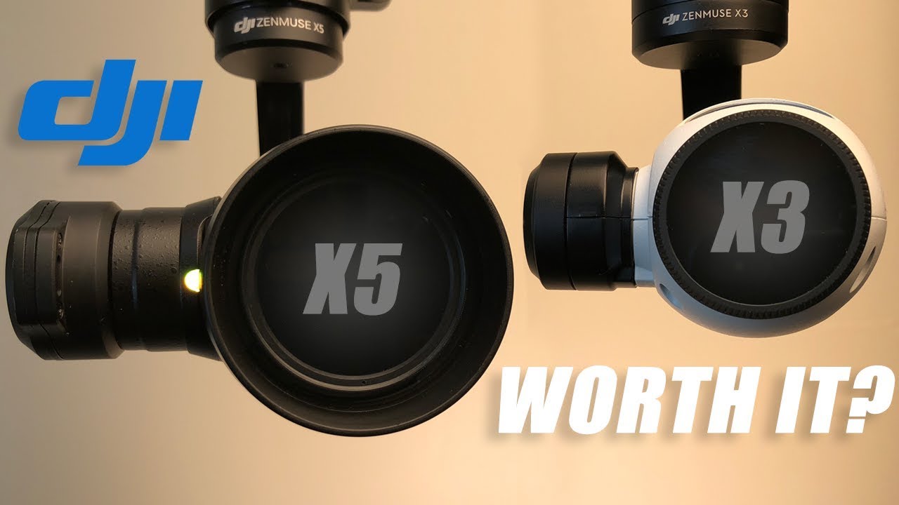 Zenmuse X3 vs. X5 - Demo and Comparison