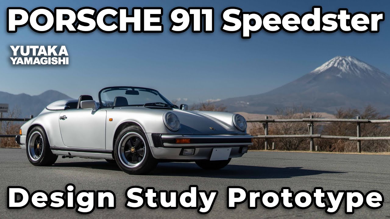 PORSCHE 911 Speedster Design Study Prototype | Driving Impressions | Yutaka Yamagishi I 山岸 大