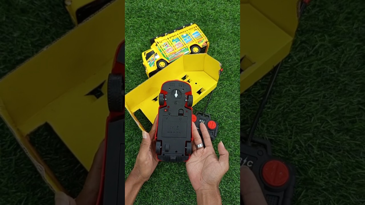 Unboxing and Testing Toys, RC McQueen and Truk Oleng, No Talking With Natural Water Sound