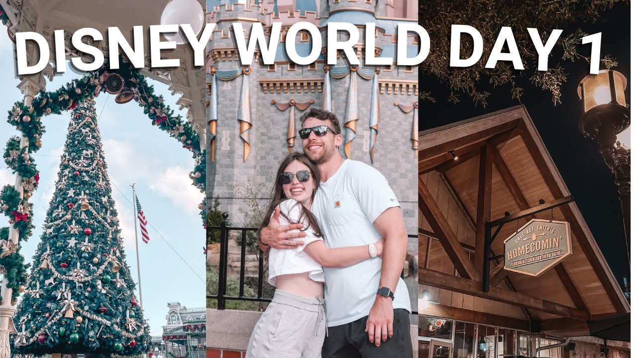 DISNEY WORLD VLOG DAY 1 - Magic Kingdom, Chef Art Smith&rsquo;s Homecomin&rsquo;, Gideons Cookies & more!