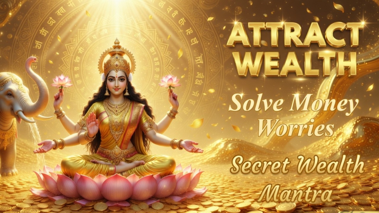 Listen 5 Minutes Daily | Solve Your Money Worries | Wealth Mantra #Money #wealth #meditation #mantra