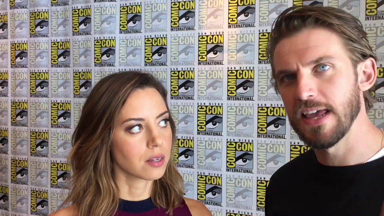 ‘Legion’ Stars Dan Stevens & Aubrey Plaza at San Diego Comic-Con 2017
