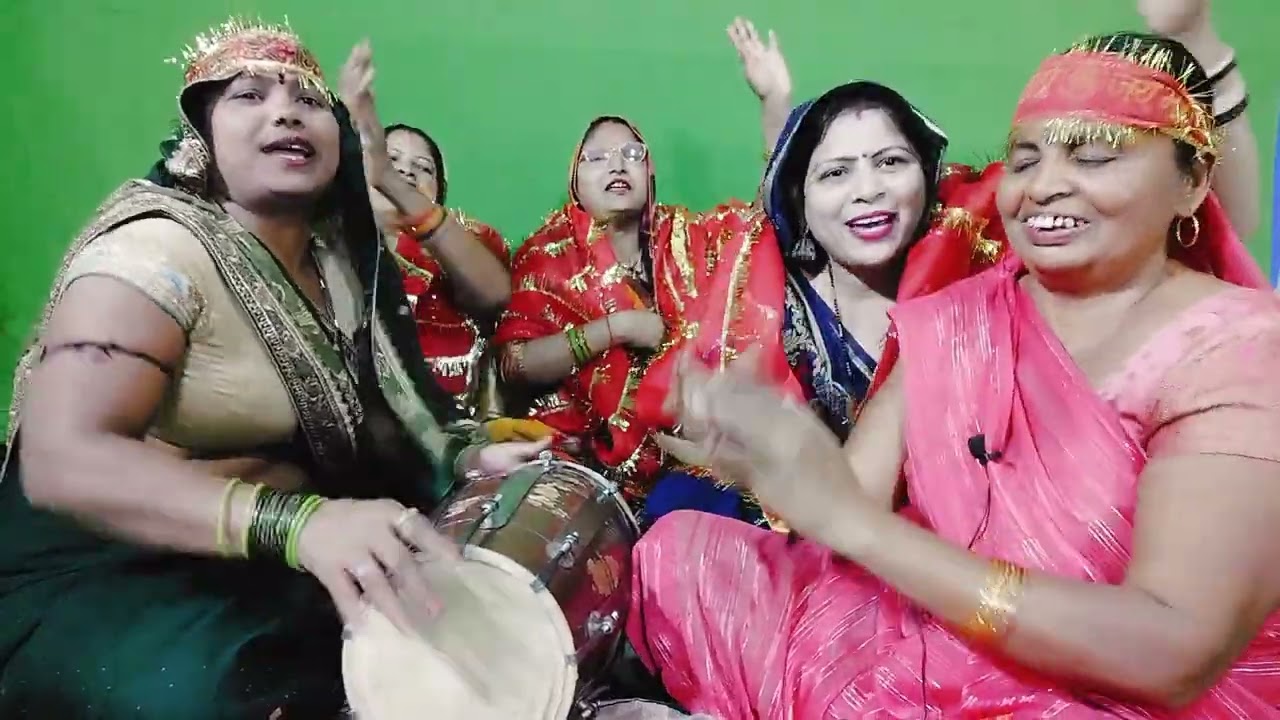 मैया ना उड़ जाए अंधी में बहुत ही मजेदार आंटी जी ने सुनाया लांगुरिया 🌹गीत👌