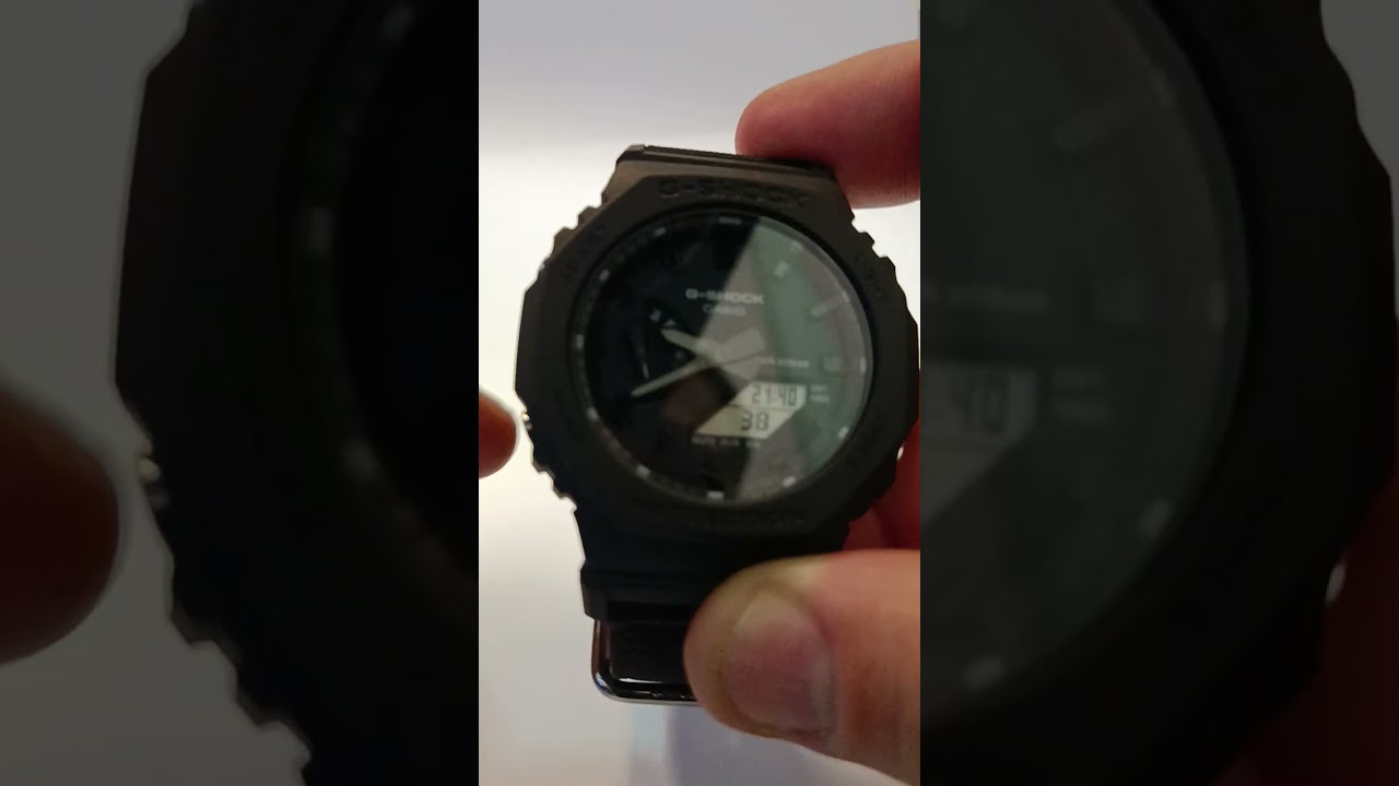 G-SHOCK GA-2100, GA-100 калібровка
