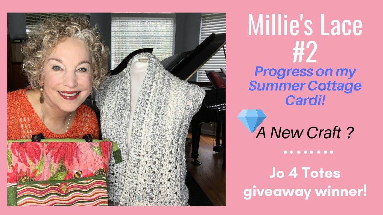 Millie's Lace #2/A NEW Craft/Jo Totes Winner! |On The Hook Crochet