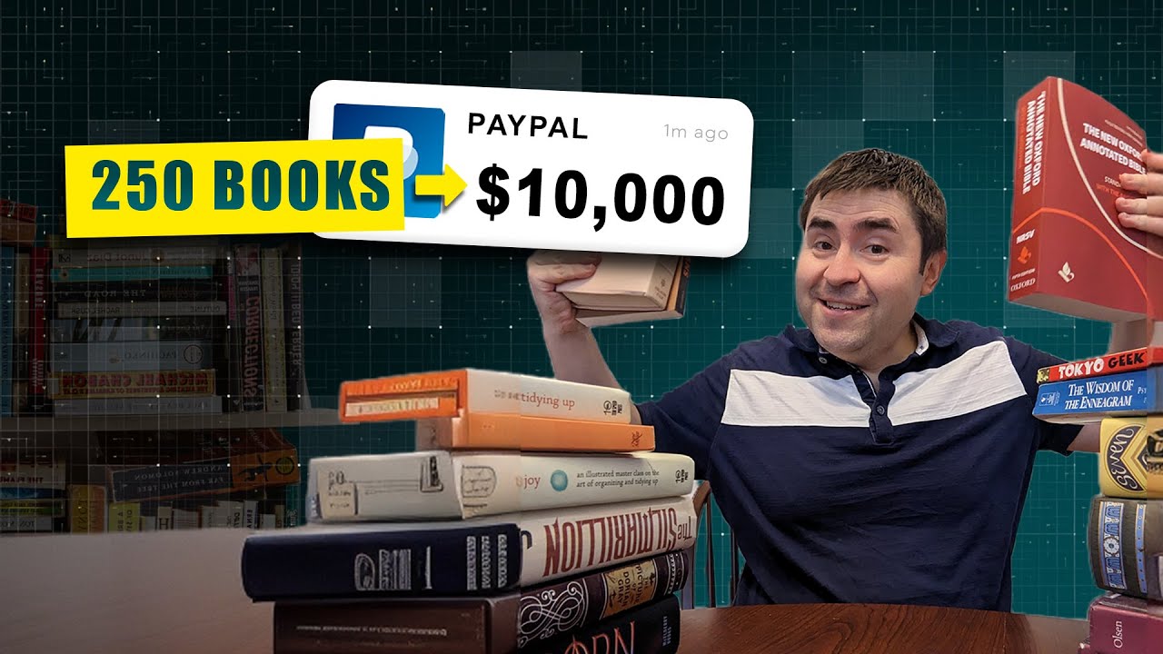 Как заработать свои первые 10 000 долларов, продавая подержанные книги на Amazon
