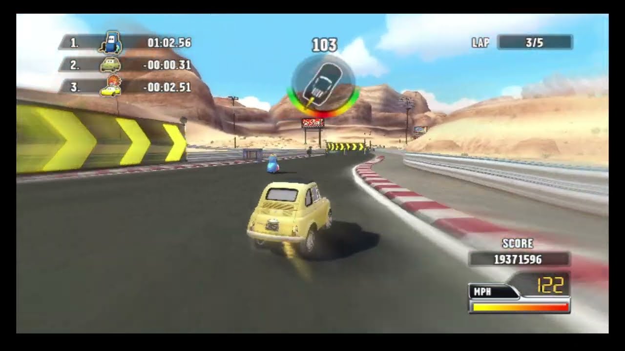 Cars: Race-O-Rama: Craziest Guido Kart Race Ever