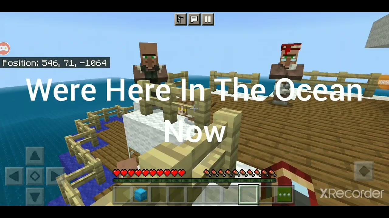 Minecraft Boat Crash Part 1