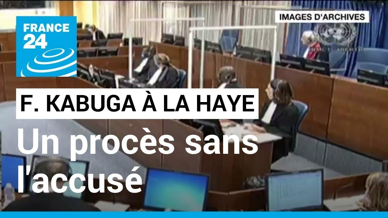 Félicien Kabuga jugé à La Haye : un procès qui se tient sans l'accusé • FRANCE 24