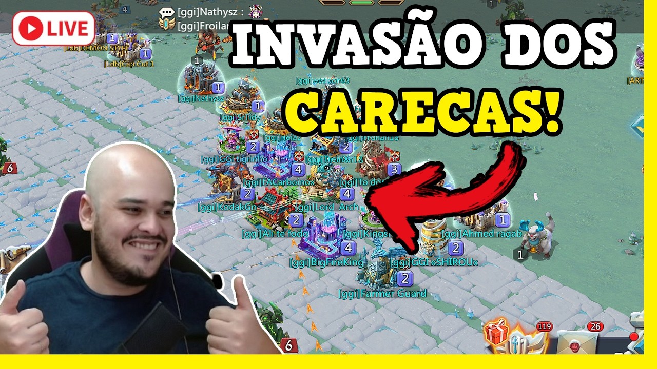🔴LORDS DO ZERO - SEM PATROCÍNIO DA IGG! #142 Lords Mobile