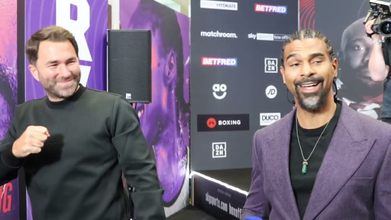 DEREK CHISORA IS THREATENING TO WALK OUT OF PARKER FIGHT IF HE RING WALKS FIRST, NOW LOSES COIN TOSS