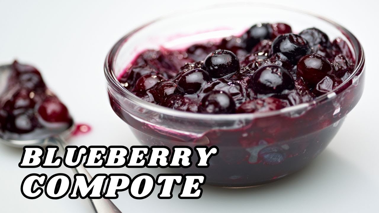 Homemade Blueberry Compote - Quick, Easy & Bursting with Flavor!