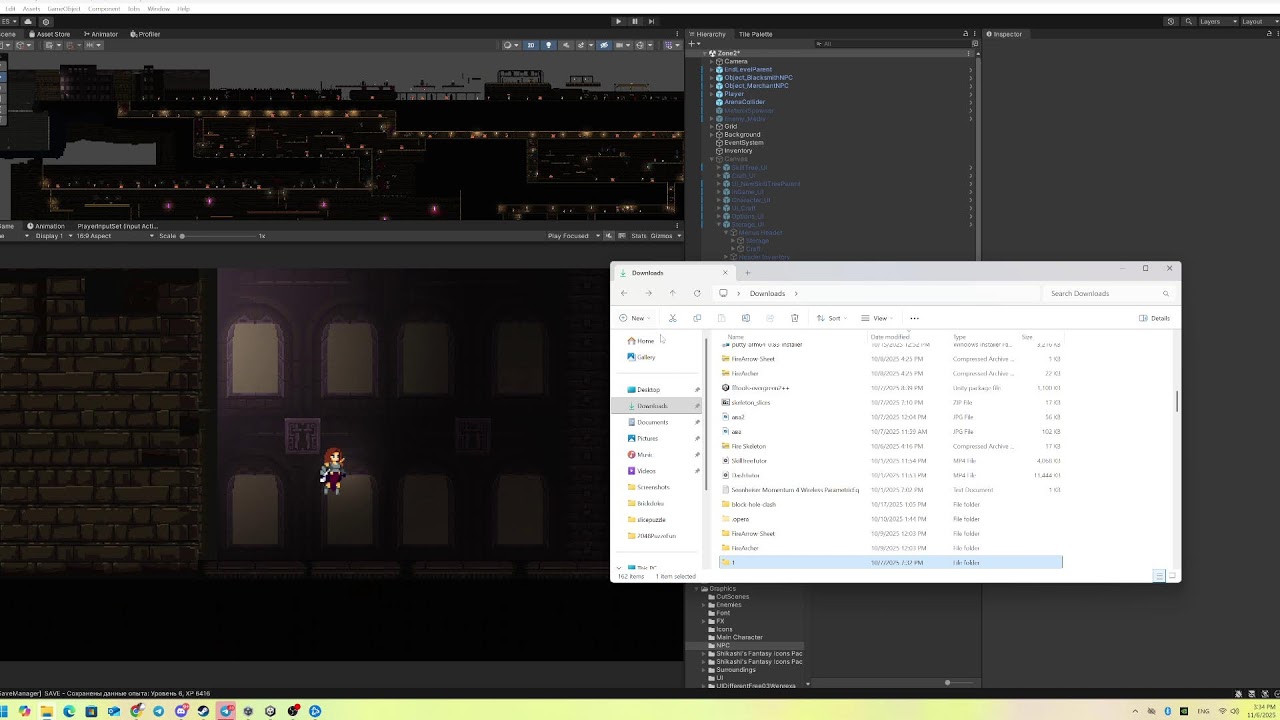 Developing own RPG 2D Game