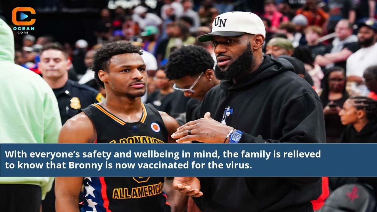 LeBron James Son Vaccinated Championing Health and Safety