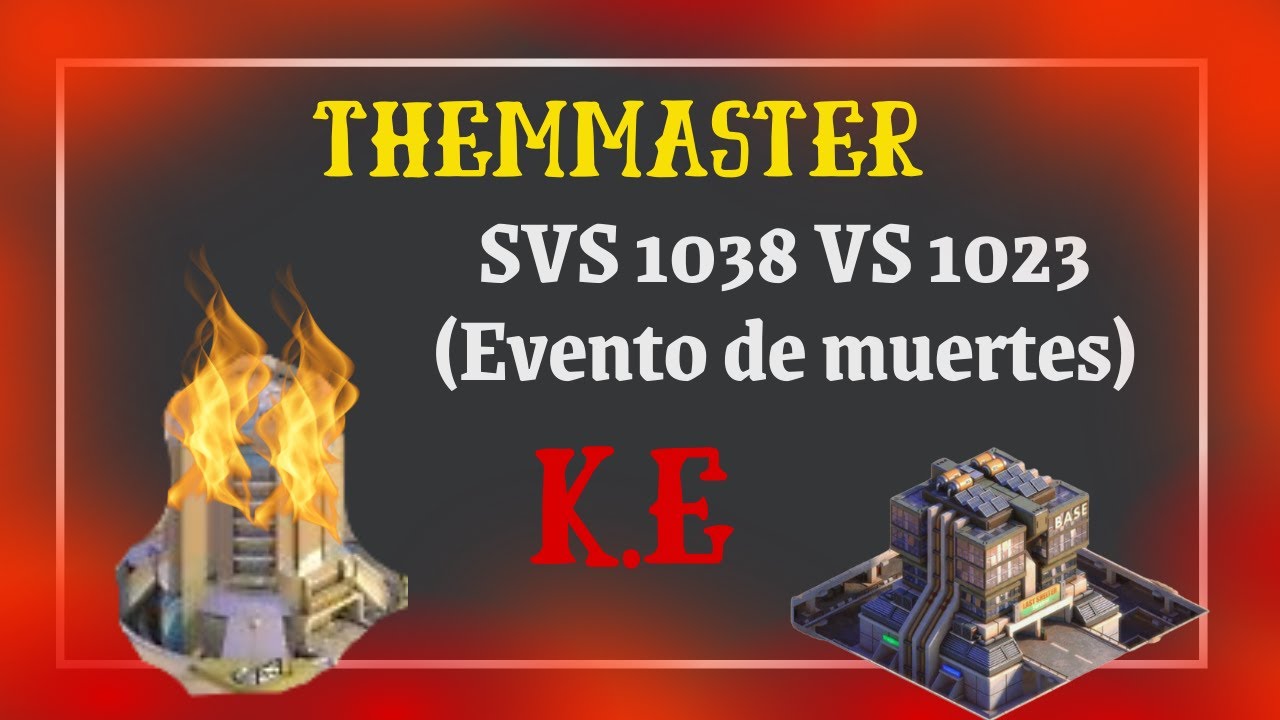 1038 vs 1023 SVS (Evento de MUERTES) / Themmaster / LAST SHELTER SURVIVAL en ESPAÑOL