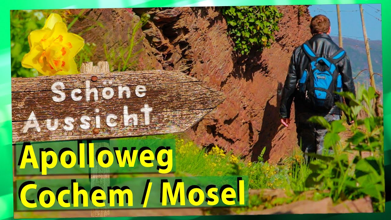 Top Rundwanderung Cochem Mosel Apolloweg zum Aussichtspunkt Valwigerberg und Conder H&ouml;he Wetterfahne