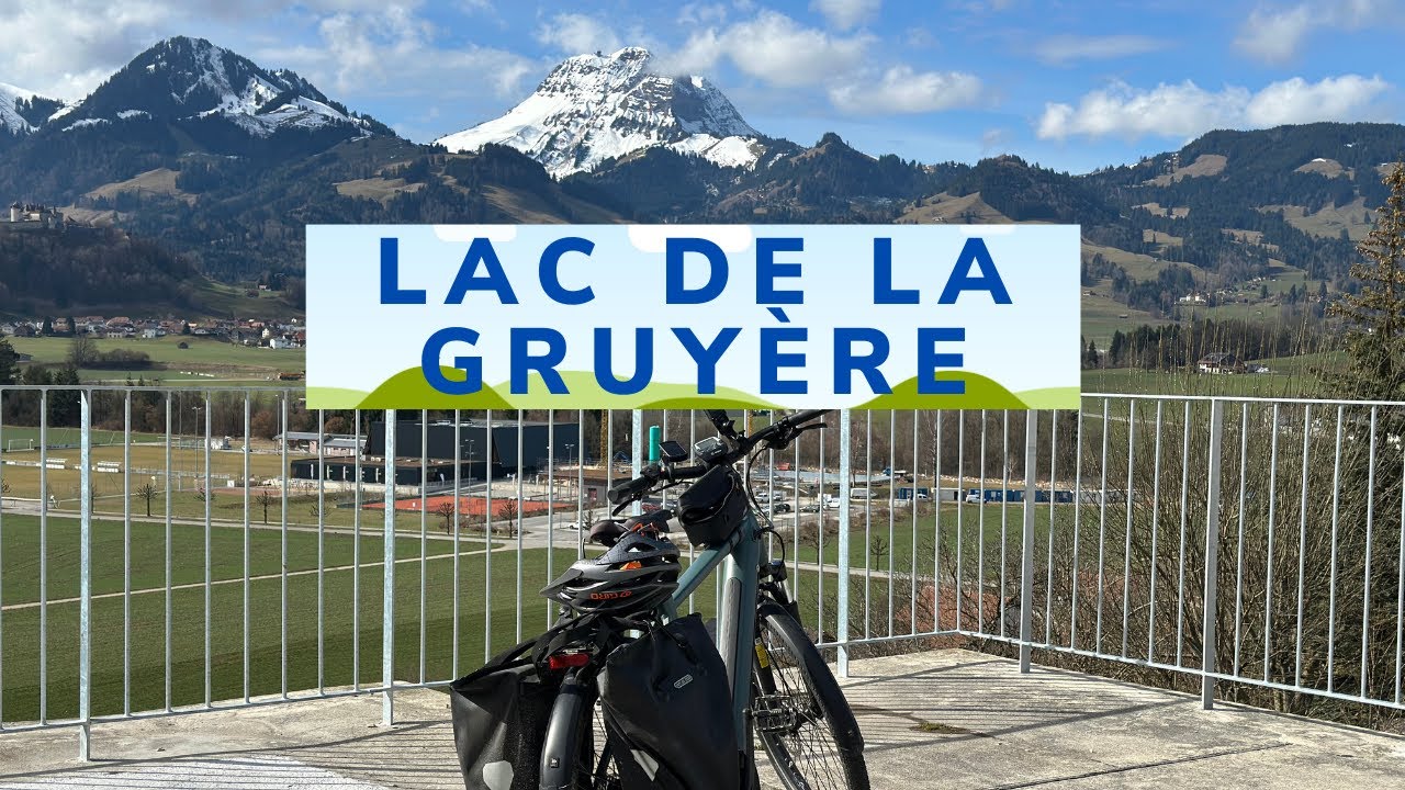 Missgeschick am Lac de la Gruyère  | 57 Kilometer Tour durch den Bezirk Gruyère 🗻🚵‍♀️🚳⛔
