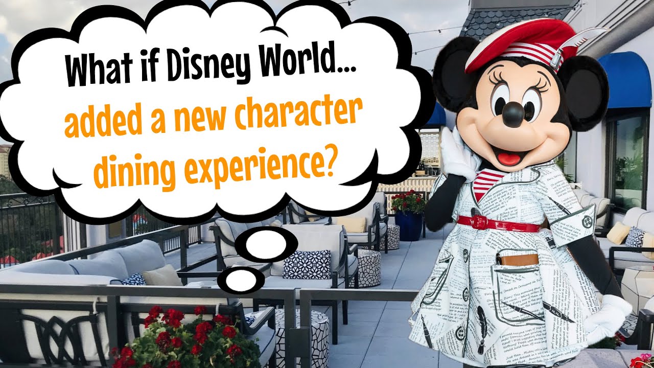 "What if Disney World... ADDED A NEW CHARACTER DINING EXPERIENCE?"
