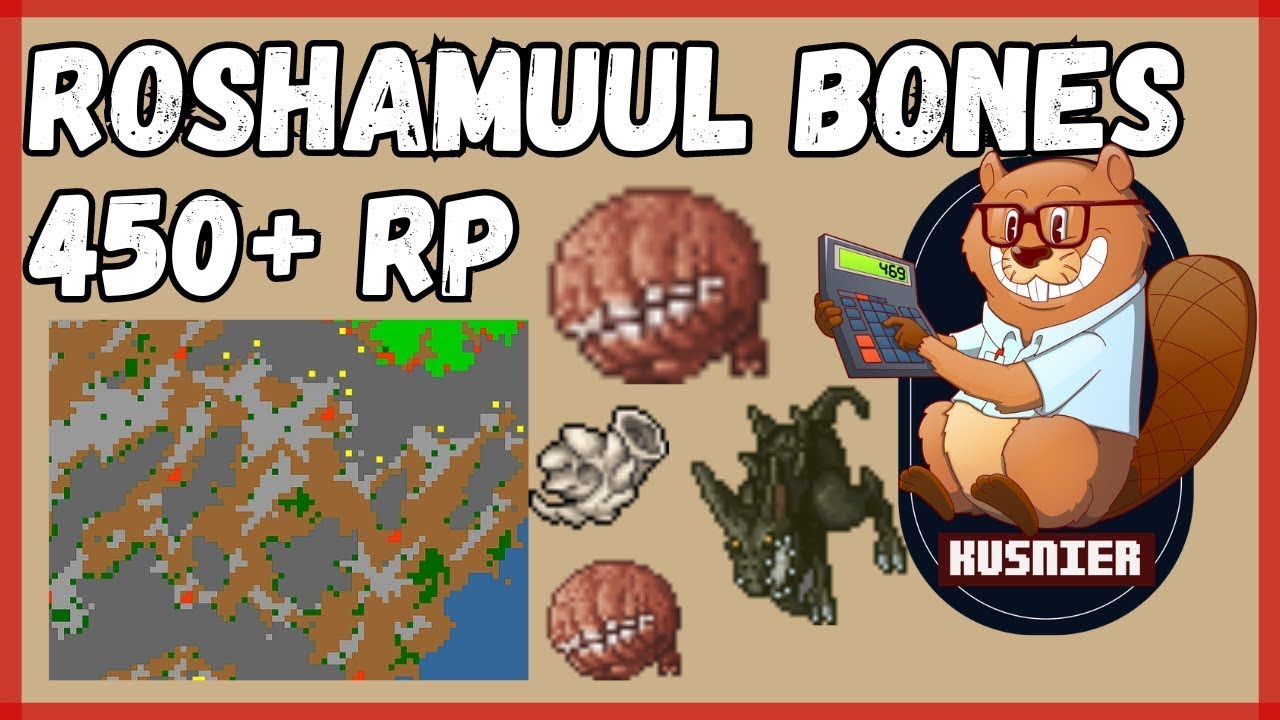 Roshamuul Bones (East) | 450+ Paladin | Tibia