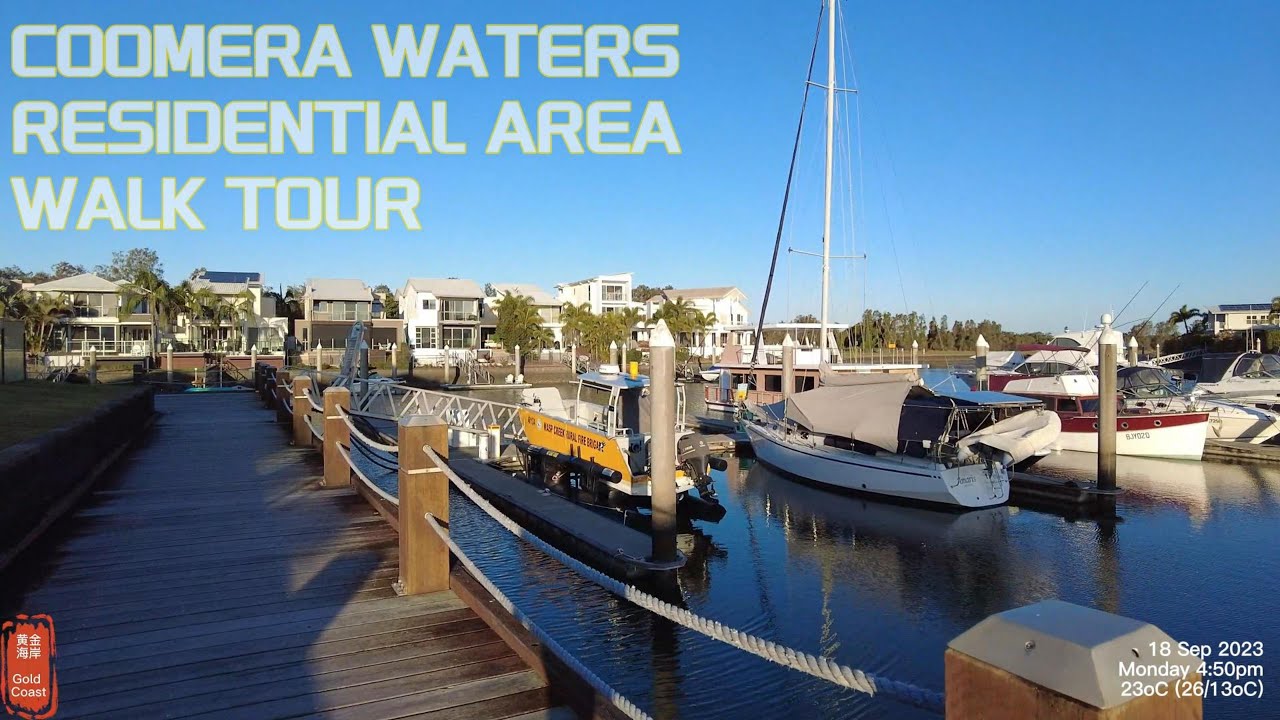 [4k] Coomera Waters Residential Area Walk Tour | Coomera | Gold Coast | Queensland | Australia