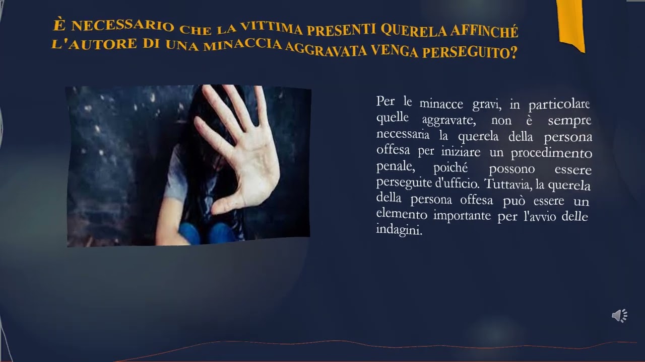 Minaccia aggravata