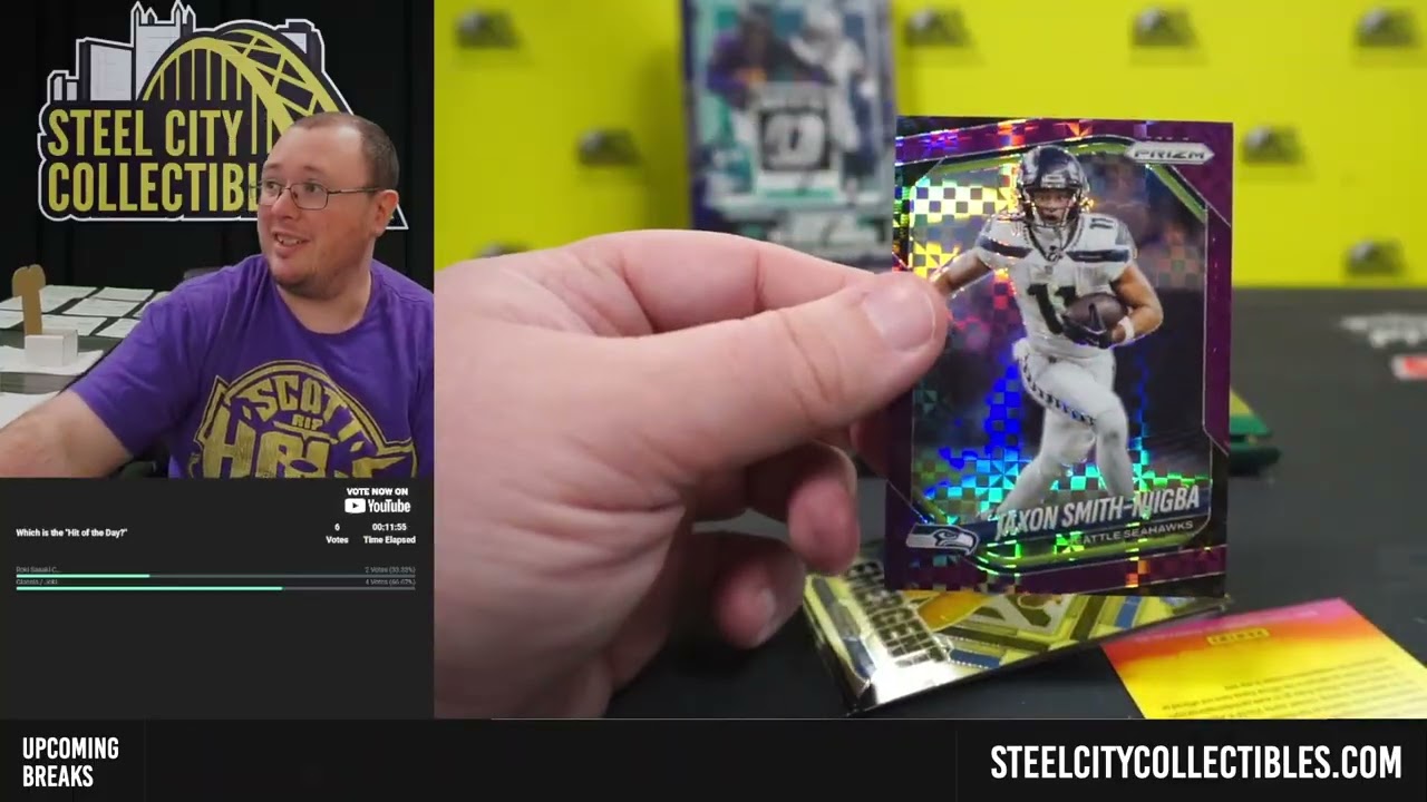 2025 Panini Prizm Football Hobby Box Random Division Group Break #11 - Steve